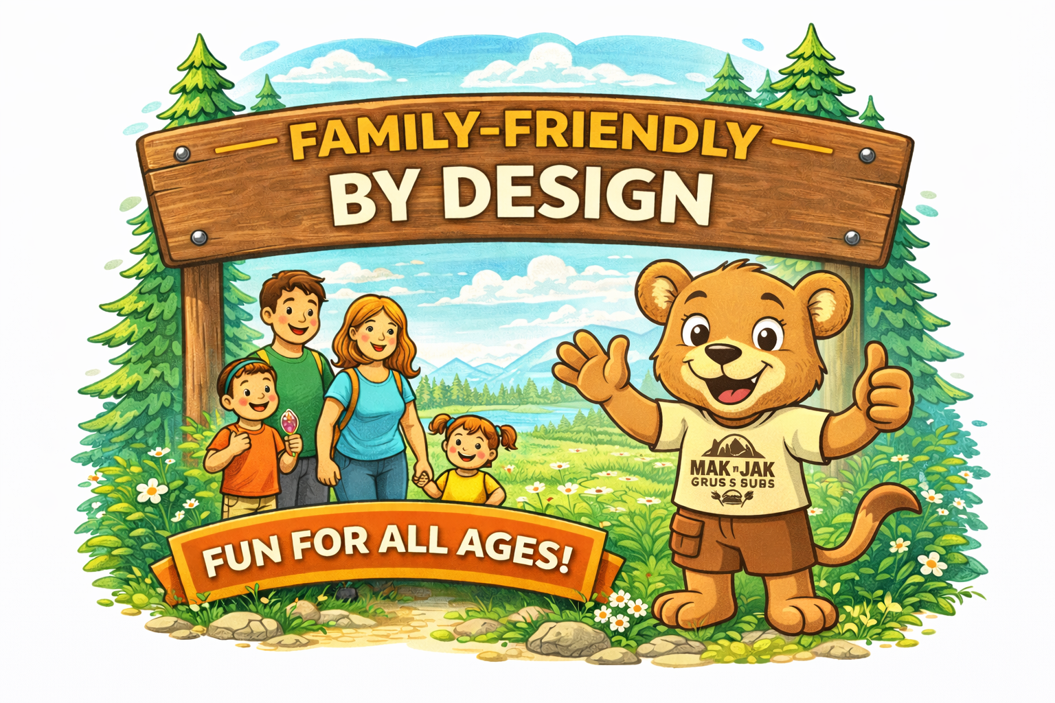 MAK 'n JAK Grub Hub - Family-Friendly By Design
